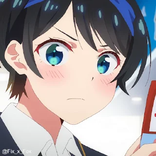 😝 emoji Kanojo, Okarishimasu 2 @fixfox Telegram sticker 11 of 44