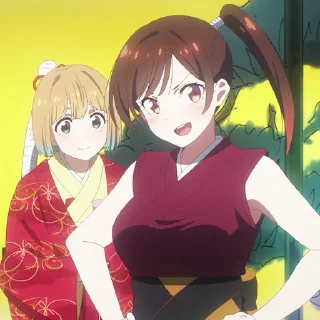 💪 emoji Kanojo, Okarishimasu 2 @fixfox Telegram sticker 10 of 44