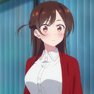 🥵 emoji Kanojo, Okarishimasu 2 @fixfox Telegram sticker 17 of 44