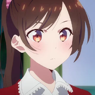 🤨 emoji Kanojo, Okarishimasu 2 @fixfox Telegram sticker 19 of 44