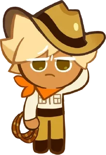 🏜 emoji Adventurer Cookie! Telegram sticker 7 of 21
