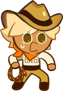 🏜 emoji Adventurer Cookie! Telegram sticker 9 of 21