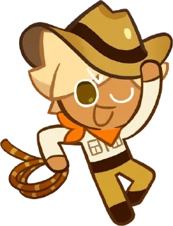 Sticker from Adventurer Cookie!