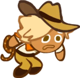 🏜 emoji Adventurer Cookie! Telegram sticker 19 of 21