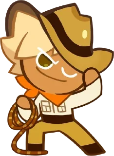 Sticker from Adventurer Cookie!