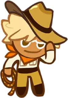 🏜 emoji Adventurer Cookie! Telegram sticker 10 of 21