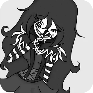 Sticker from Laughing Jill @Ainitiart
