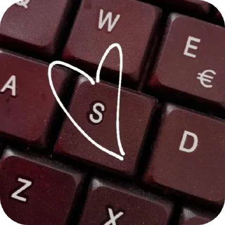 ❤ emoji <{"I love Sofa T"} > Telegram sticker 4 of 30
