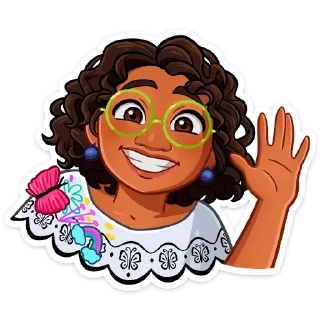 Sticker from Энканто от @stickers_vk