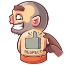Sticker from Victor