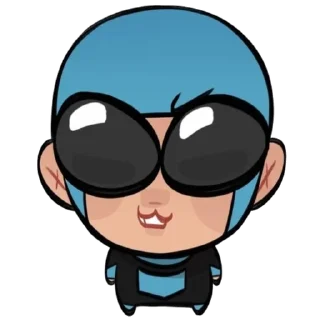 Sticker from Bald Mark