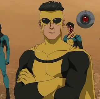 Sticker from Invincible war