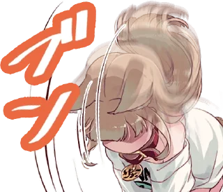 😨 emoji Kinako (Osakana Neko) :: @line_stickers Telegram sticker 15 of 40