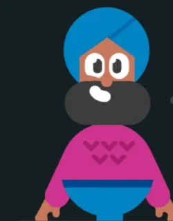 😒 emoji Duolingo @sozdat_stikery_bot Telegram sticker 19 of 28