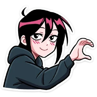 🫶 emoji Икки и Мори • @TgStickery Telegram sticker 6 of 48