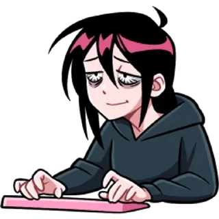 🤦‍♀️ emoji Икки и Мори Telegram sticker 13 of 49