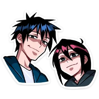 🫵 emoji Икки и Мори • @TgStickery Telegram sticker 17 of 48