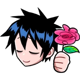 🌺 emoji Икки и Мори Telegram sticker 15 of 49