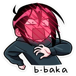 😡 emoji Икки и Мори • @TgStickery Telegram sticker 15 of 48