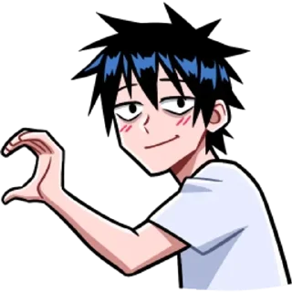 💚 emoji Икки и Мори Telegram sticker 8 of 49