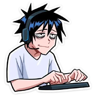 😴 emoji Икки и Мори • @TgStickery Telegram sticker 11 of 48