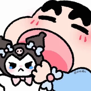 🍧 emoji 💜🪻kuromi🪻💜 Telegram sticker 12 of 41