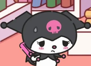 🍧 emoji 💜🪻kuromi🪻💜 Telegram sticker 24 of 41