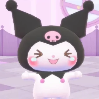 🍧 emoji 💜🪻kuromi🪻💜 Telegram sticker 8 of 41