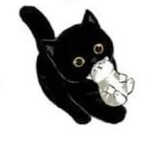 Sticker from Нарисованные котики