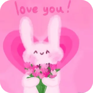 Sticker from ♡