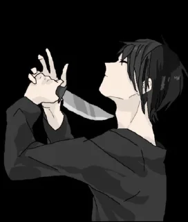 ☠ emoji Яой Версия Telegram sticker 19 of 120