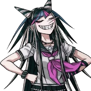 😏 emoji Ибуки Миода Telegram sticker 10 of 100