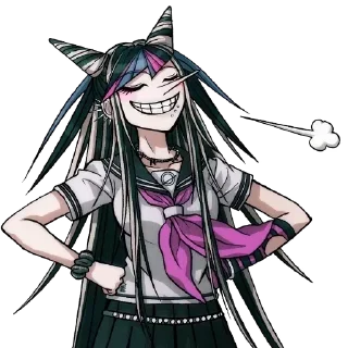 😏 emoji Ибуки Миода Telegram sticker 19 of 100
