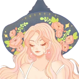 Sticker from Magical Girls by @peach_artworld