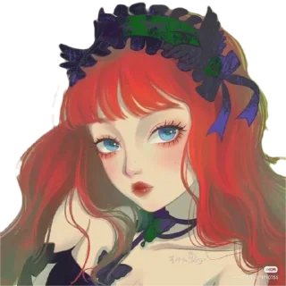 Sticker from Magical Girls by @peach_artworld