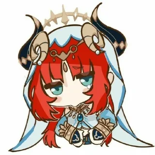 Sticker from *•̩̩͙Nilou✩•̩̩͙*::@xddddddd_2