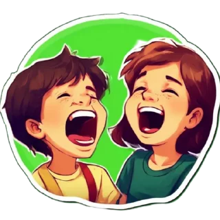 Sticker from Мальчик и девочка @Liveisstickers