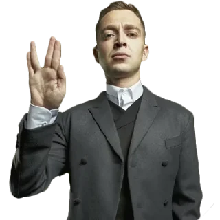 🖖 emoji Oxxxymiron @stickernayaa Telegram sticker 22 of 27