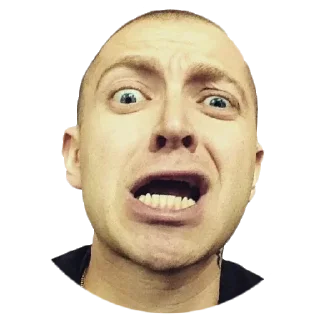 😦 emoji Oxxxymiron @stickernayaa Telegram sticker 20 of 27
