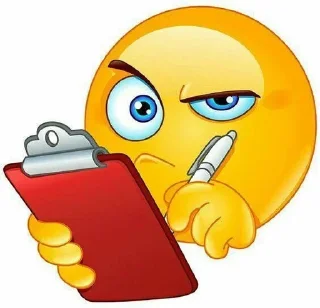 📝 emoji Желтые челики Telegram sticker 13 of 102