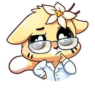🤔 emoji Ванилька и Бисквит Telegram sticker 21 of 48