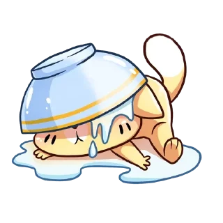 😵 emoji Ванилька и Бисквит Telegram sticker 24 of 48