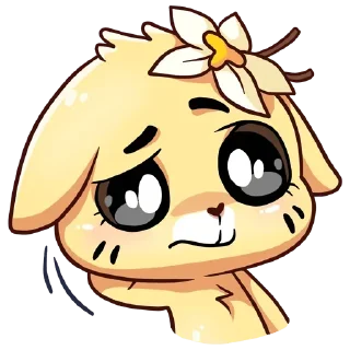 🤔 emoji Ванилька и Бисквит Telegram sticker 16 of 48