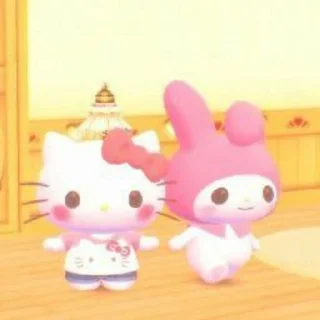 Sticker from Kitty cute