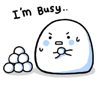 Sticker from Just a snowball @stickersb2b