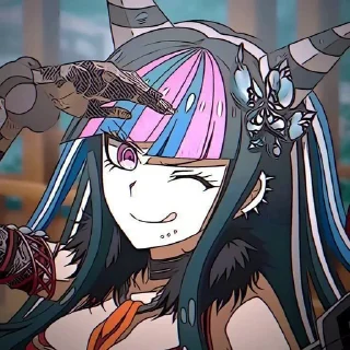 Sticker from Ibuki Mioda https://t.me/danga