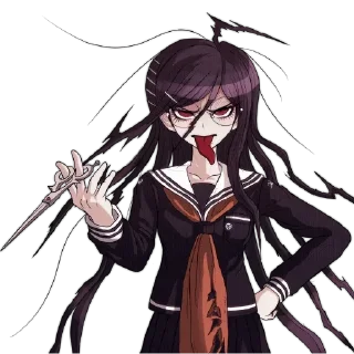😠 emoji Сё/Токо от @DanganronpaKaede Telegram sticker 6 of 56