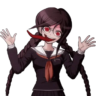 😜 emoji Сё/Токо от @DanganronpaKaede Telegram sticker 10 of 56