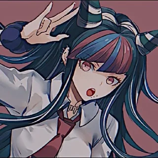 🌟 emoji Ibuki Mioda https://t.me/danga Telegram sticker 11 of 15