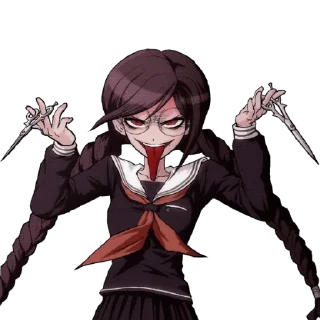 😝 emoji Сё/Токо от @DanganronpaKaede Telegram sticker 12 of 56